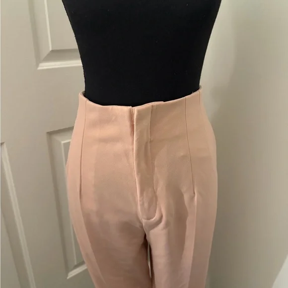 Elegant Soft Pink Women's Pants - Picture 2 of 5